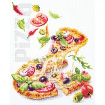 Kit Punto Croce - Magic Needle - pizza