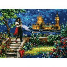 Kit Punto Croce - Magic Needle - Appuntamento romantico a Londra