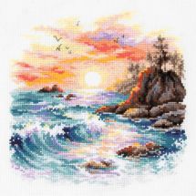 kit ricamo a punto croce - Magic Needle - Quattro elementi