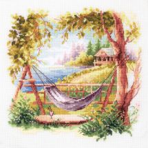 kit ricamo a punto croce - Magic Needle - Rilassati