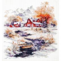 kit ricamo a punto croce - Magic Needle - Il soffio di novembre