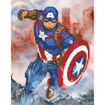Kit ricamo diamante - Camelot Dotz - captain america