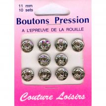 Bottoni a pressione - Couture loisirs - Bottoni a pressione - 11 mm