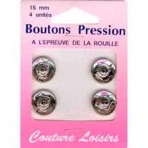 Bottoni a pressione - Couture loisirs - Bottoni a pressione - 15 mm