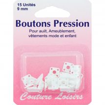 Bottoni a pressione - Couture loisirs - Bottoni a pressione - 9 mm