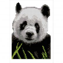 Kit Punto Croce - Luc Créations - Panda