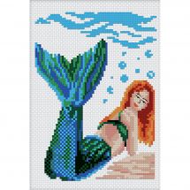 Kit Punto Croce - Luc Créations - Sirena