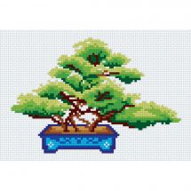 Kit Punto Croce - Luc Créations - bonsai