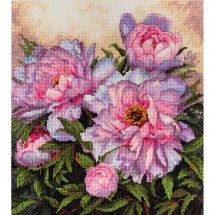 Kit Punto Croce - Merejka - Tenere peonie