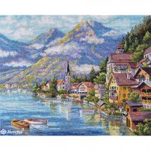 Kit Punto Croce - Merejka - Villaggio alpino