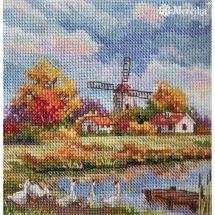 kit ricamo a punto croce - Merejka - Autunno