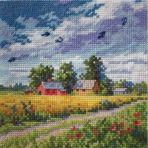 kit ricamo a punto croce - Merejka - Stato