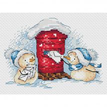 Kit Punto Croce - MP Studia - Lettera a Babbo natale