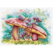 Kit Punto Croce - MP Studia - Lumaca di foresta