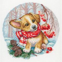 kit ricamo a punto croce - MP Studia - Una passeggiata nel bosco