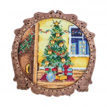 Kit di ornamenti da ricamare - MP Studia - Vacanze di Natale