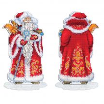 Kit di ornamenti da ricamare - MP Studia - santa