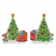 Kit di ornamenti da ricamare - MP Studia - L'albero di Natale