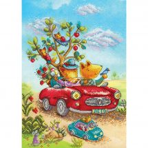 Kit Punto Croce - MP Studia - Viaggio divertente