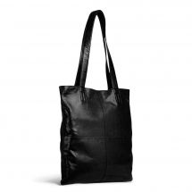 Custodia in cuoio - Muud - Borsa Show XL - Nero