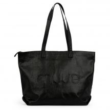 Custodia in cuoio - Muud - Borsa shopper Laura - Nero