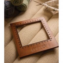 Accessorio maglia - Muud - Calibro in pelle lavorato a maglia Dana - Whisky