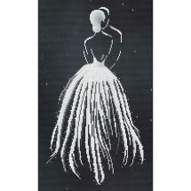 Kit Punto Croce - Nova Sloboda - Donna in bianco