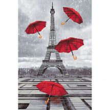 Kit Punto Croce - Nova Sloboda - Piove a Parigi!