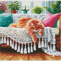 kit ricamo a punto croce - Nova Sloboda - Maestro del divano