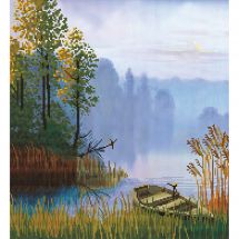 Kit Punto Croce - Nova Sloboda - Nebbia sul fiume