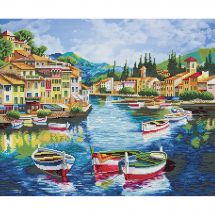 kit ricamo a punto croce - Nova Sloboda - Siesta marina