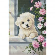 kit ricamo a punto croce - Nova Sloboda - Una piccola felicità