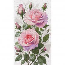 kit ricamo a punto croce - Nova Sloboda - Rose romantiche
