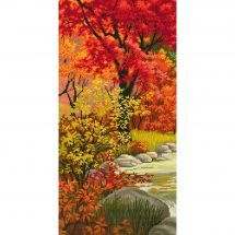 Kit punto croce con perle - Nova Sloboda - Autunno luminoso