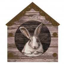 Kit supporto per ricamare - Nova Sloboda - Piccolo coniglio