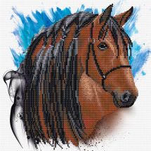 Kit Punto Croce - Ladybird - Copricapo da cavallo