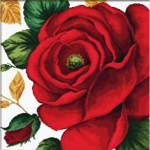 Kit Punto Croce - Ladybird - Rosa Rosso