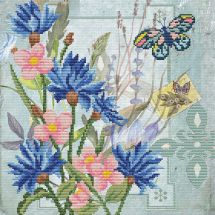 Kit Punto Croce - Ladybird - Campo di mirtilli