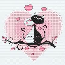 Kit Punto Croce - Oven - E' amore