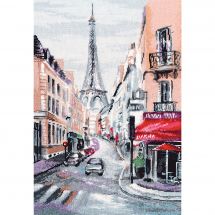 Kit Punto Croce - Oven - Cuore di Parigi