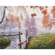 Kit Punto Croce - Oven - Il respiro dell'autunno