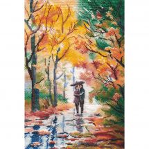 Kit Punto Croce - Oven - Passeggiata d'autunno