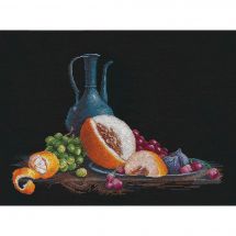 Kit Punto Croce - Oven - Natura morta con melone