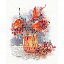 Kit Punto Croce - Oven - Natura morta con Physalis