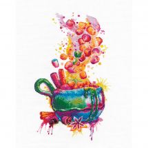 Kit Punto Croce - Oven - Il marshmallow magico