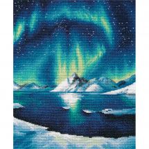 Kit Punto Croce - Oven - aurora boreale