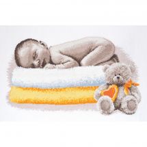 Kit Punto Croce - Oven - Bambino sogno