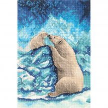 Kit Punto Croce - Panna - Orsi polari