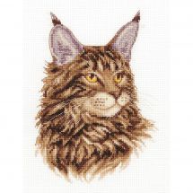 Kit Punto Croce - Panna - Maine Coon