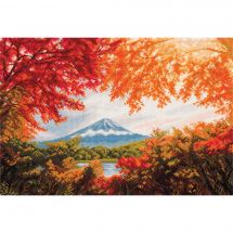 Kit Punto Croce - Panna - monte fuji